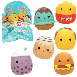 Squooshems by Squishmallows UNOPENED Mystery Bag Series 3 Food Squad Sealed